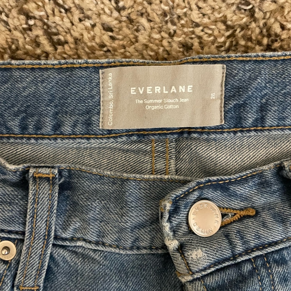 Everlane slouch jeans size 26